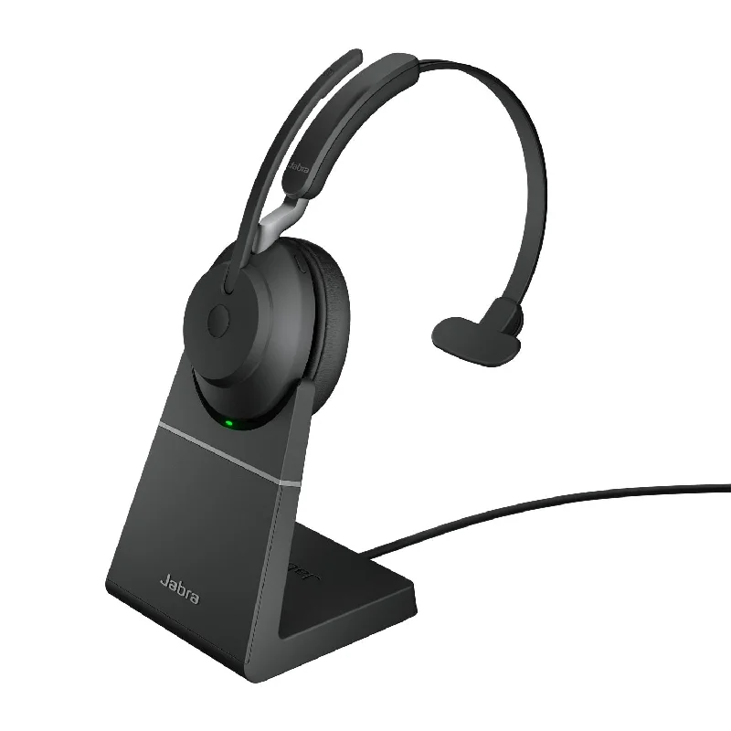 Jabra Evolve2 65 USB-C UC Chrg stand Mono - Black