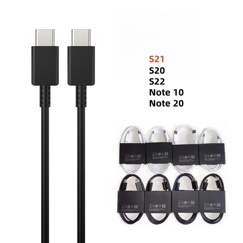 S21 5A Type C to C cable for Samsung phones