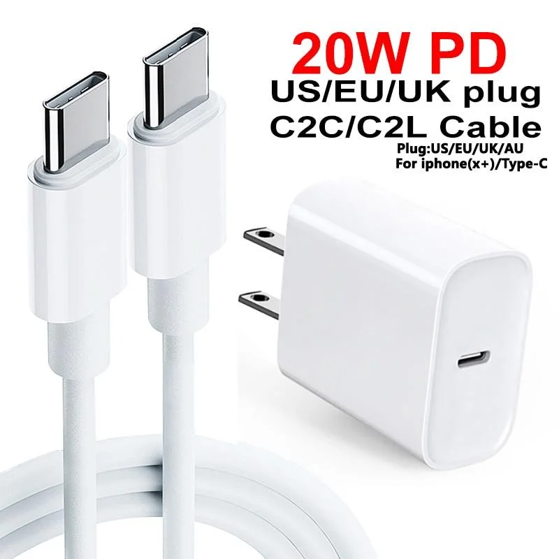 20W UK/EU/US Plug Charger Fast Charger USB Charger Quick Charge 3.0