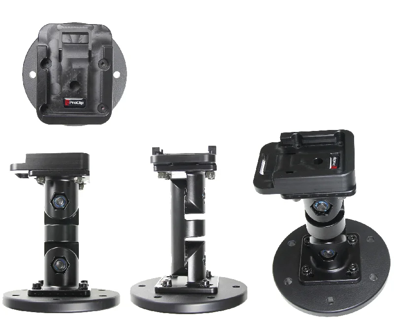 Super-Duty Pedestal Mount Kit - 4" with Interlocking Teeth and Locking Move Clip