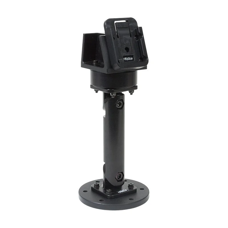 Super-Duty Pedestal Mount Kit - 6" with Interlocking Teeth and Swivel Top