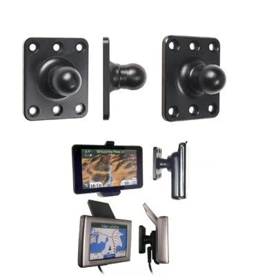 17mm Ball Mount Adapter Plate for GPS and Phones