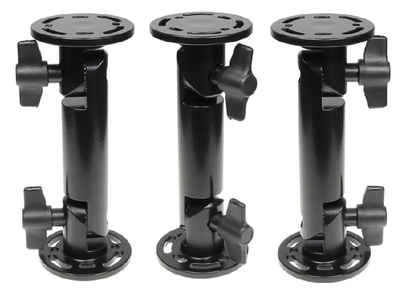 Heavy-Duty Pedestal Mount - 6" with Interlocking Teeth