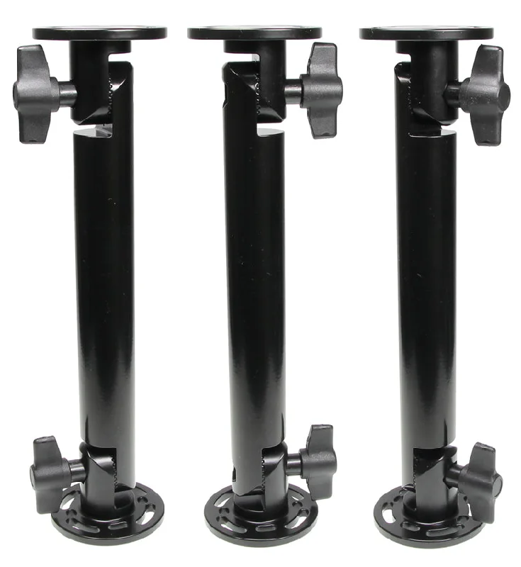 Heavy-Duty Pedestal Mount - 10" with Interlocking Teeth