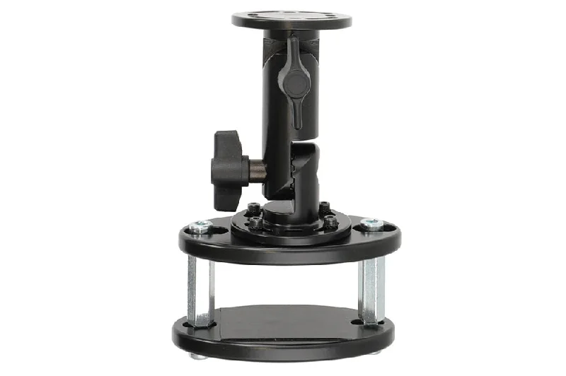 Heavy-Duty Forklift Mount, 4 Inch Arm, 3.375 x 5.125 Inch Clamp - 5mm Plate for M5 Fasteners