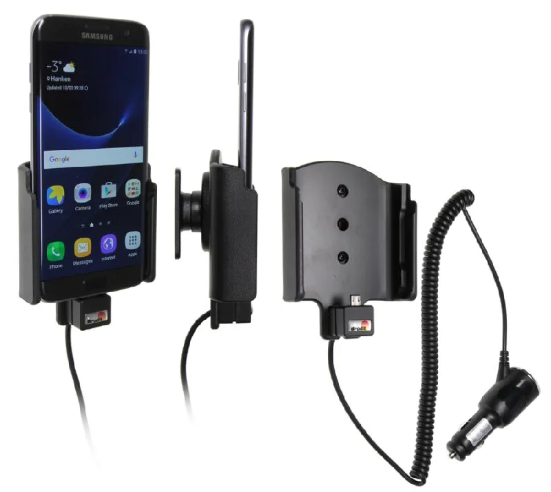 Samsung Galaxy S7 Edge Charging Holder with Cigarette Lighter Plug