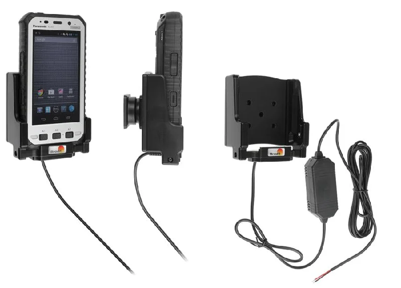 Vehicle Cradle with Hard-Wired Power Supply