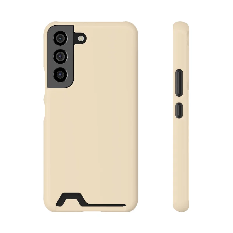 Blanched Almond Android Case (Card)