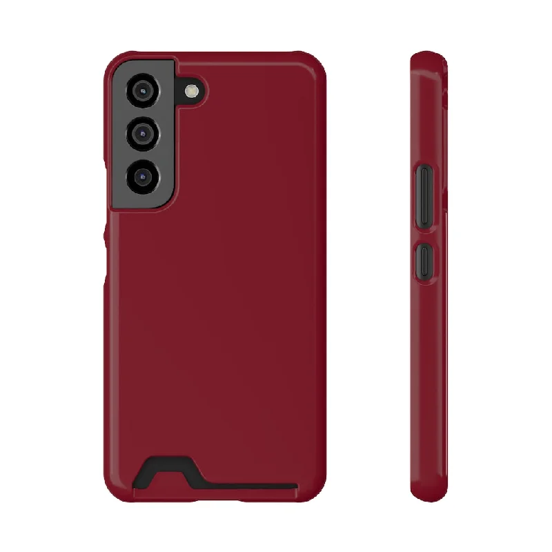 Burgundy Android Case (Card)