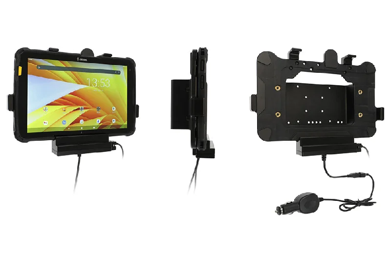 Charging Cradle with USB-A Host for Zebra ET40/ET45 10" with Rugged Boot and Supports Expansion Back