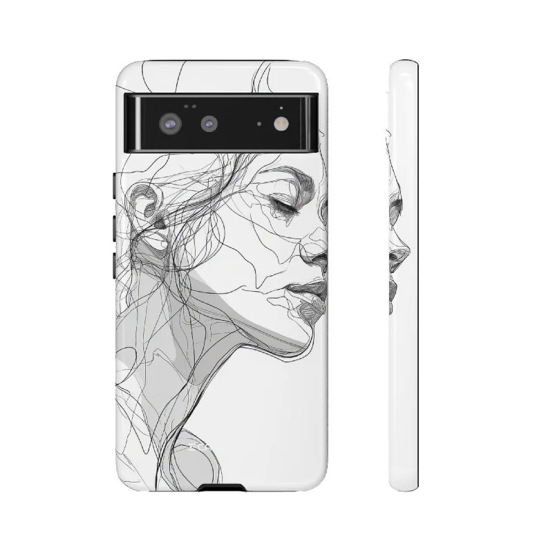 Ethereal Contours - Phone Case for Google Pixel