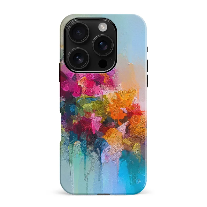 Dance Painted Flowers Phone Case