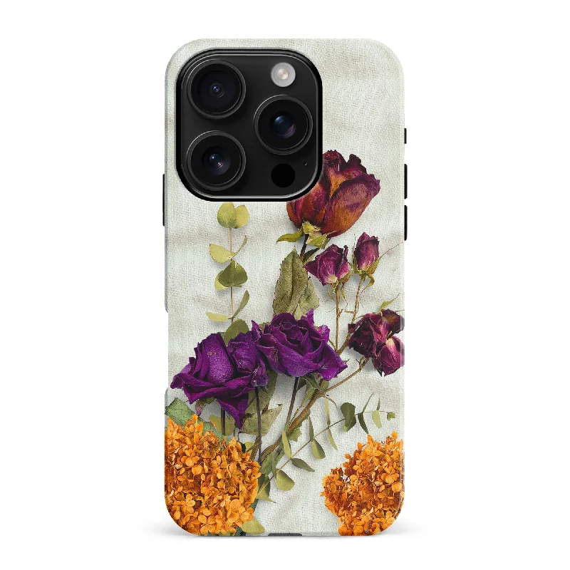 Flowers on Canvas Floral Phone Case