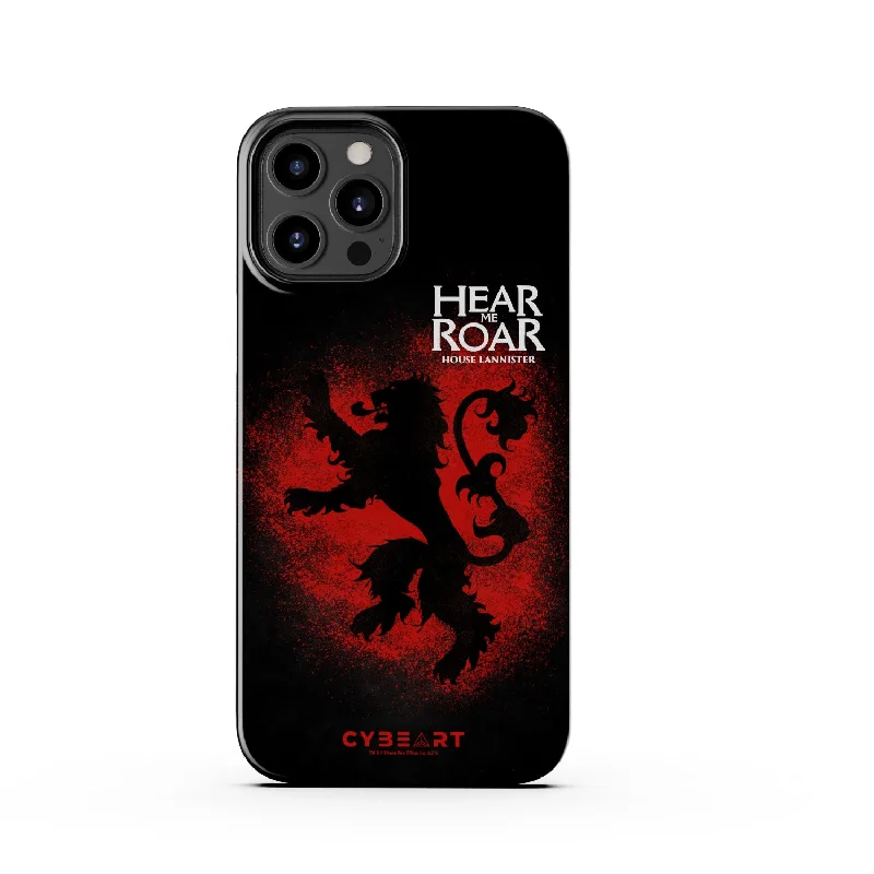 House Lannister - Hear Me Roar - Black