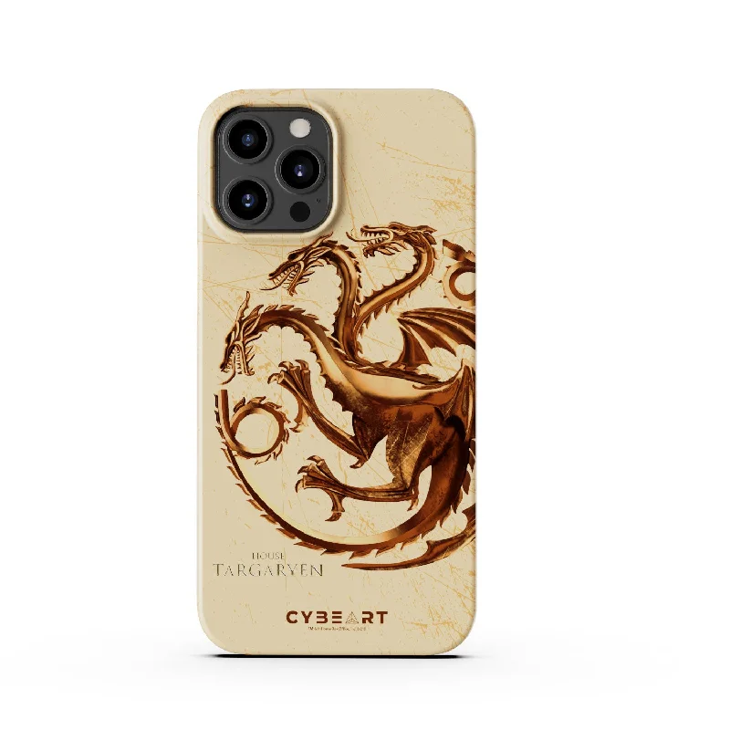 House Targaryen - Gold Distress Sigil