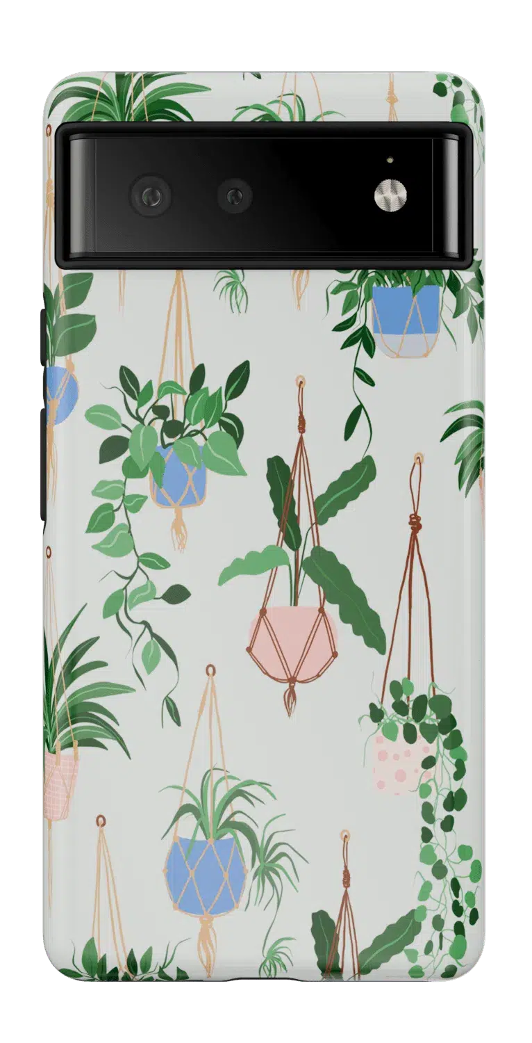 Hanging Around | Potted Plants Floral Google Pixel Case