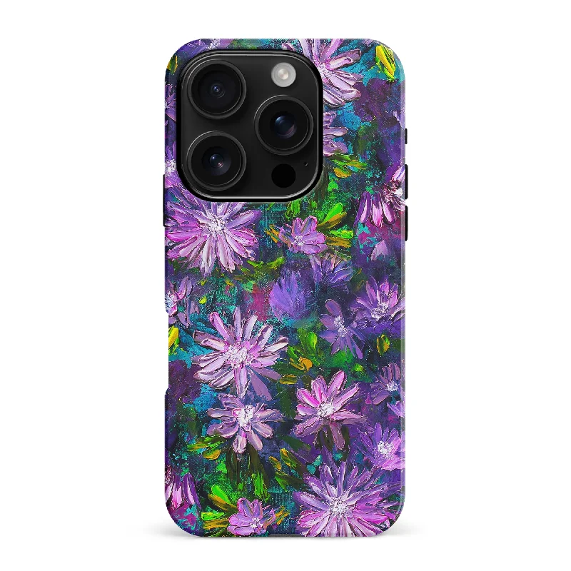 Kaleidoscope Painted Flowers Phone Case