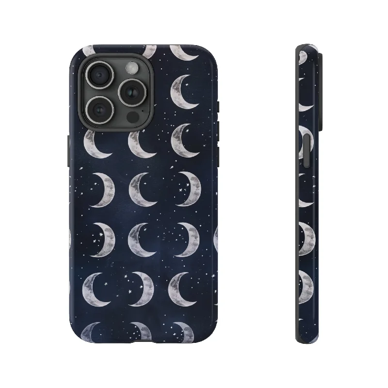 Moonlit Phases Reverie - Protective Phone Case