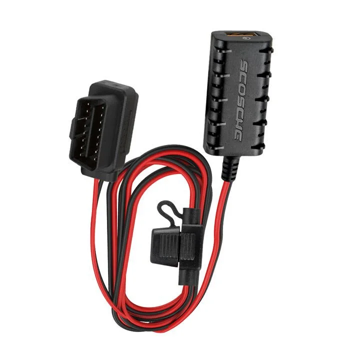 OBDII/USB-A Car Charger Adapter