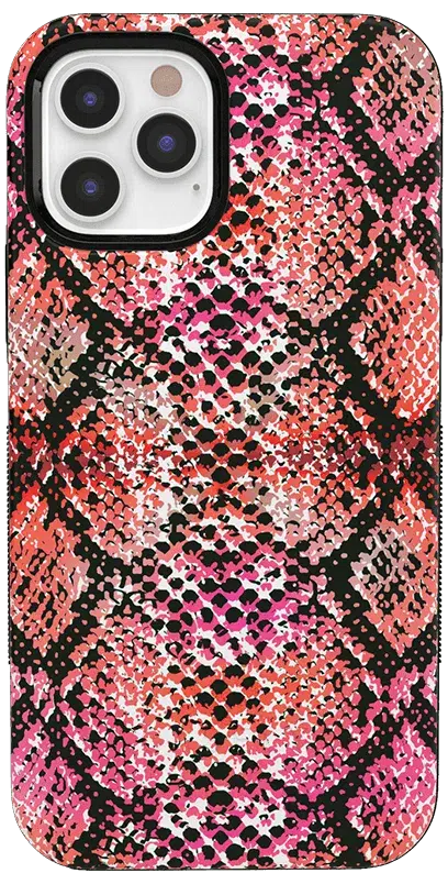 Snake Along | Red Snake Skin Case