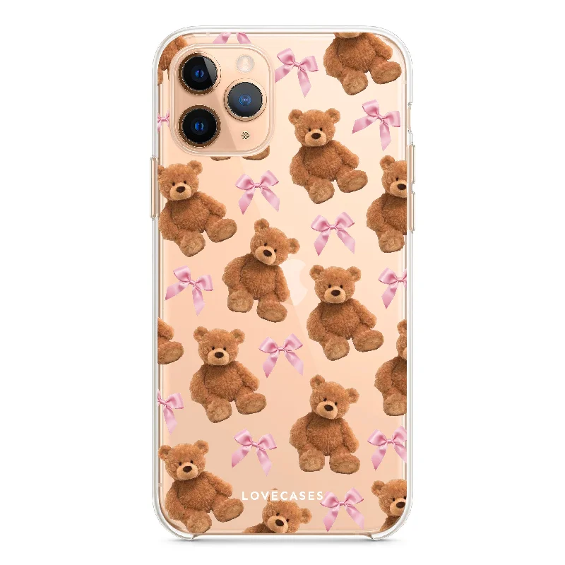 Teddy Bears & Pink Bows Phone Case