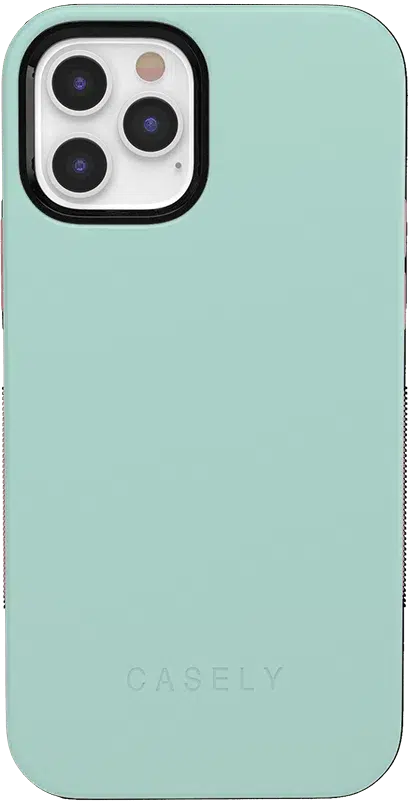 Mint Green on Pink | Ultra-Protective Bold Case