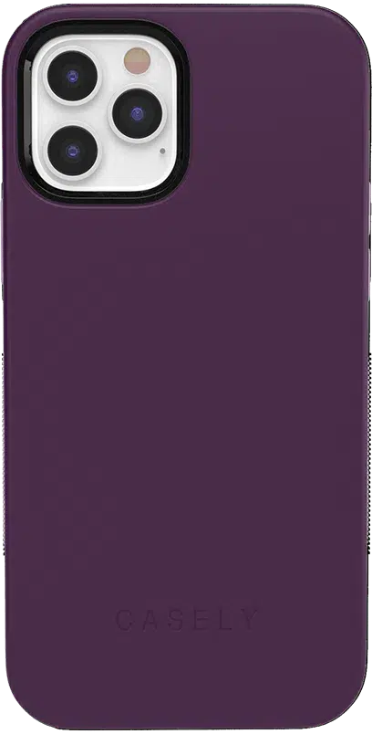 Plum Purple on Light Purple | Ultra-Protective Bold Case