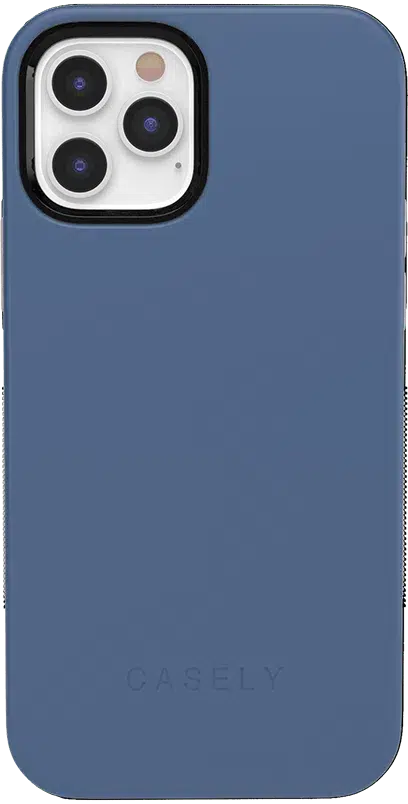 Steel Blue on Nude | Ultra-Protective Bold Case