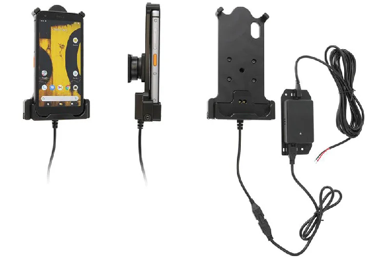 Charging Cradle with Hard-Wired Power Supply for Cat Phone S62