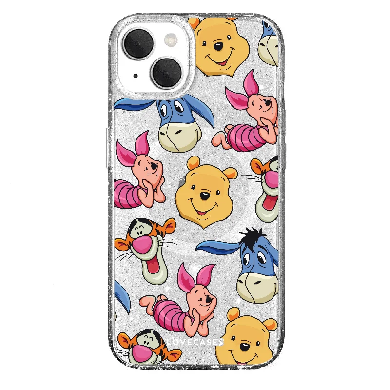 Winnie&Friends Glitter Tough Case