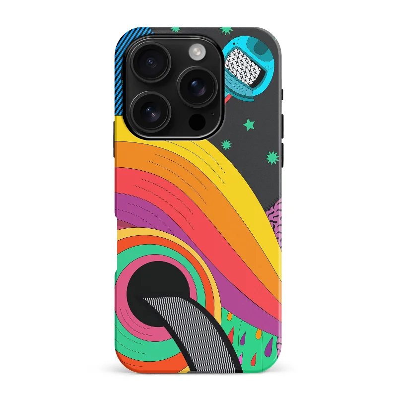 A Space Quest Psychedelic Phone Case