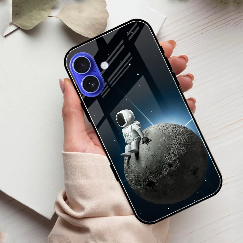 Astronod Moon Glass Case Cover For iPhone