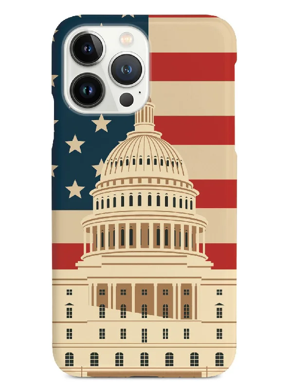 Capitol Building - USA - Black Case