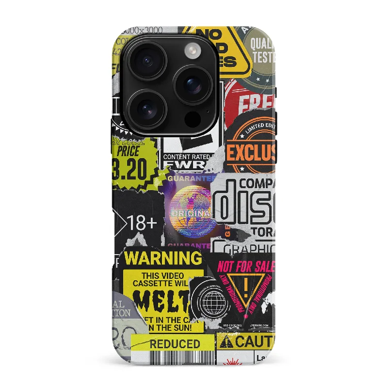 Consumerism Stickers Phone Case