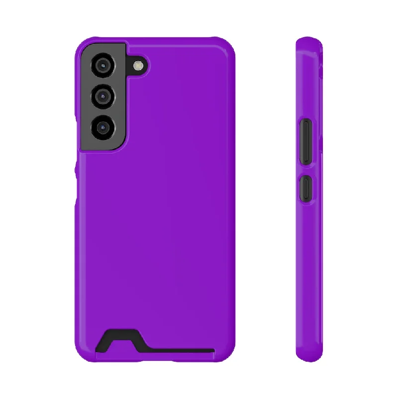 Dark Violet Samsung Case (Card)