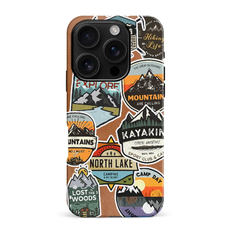 Explorer Stickers One Phone Case