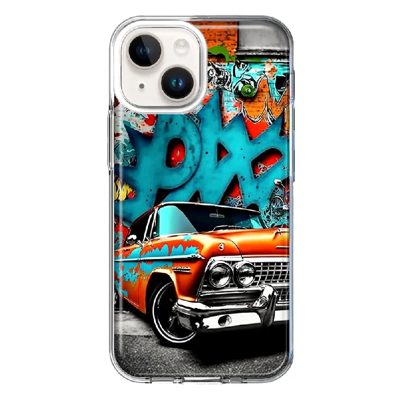 For Apple iPhone 15 Lowrider Painting Graffiti Art Case Cover