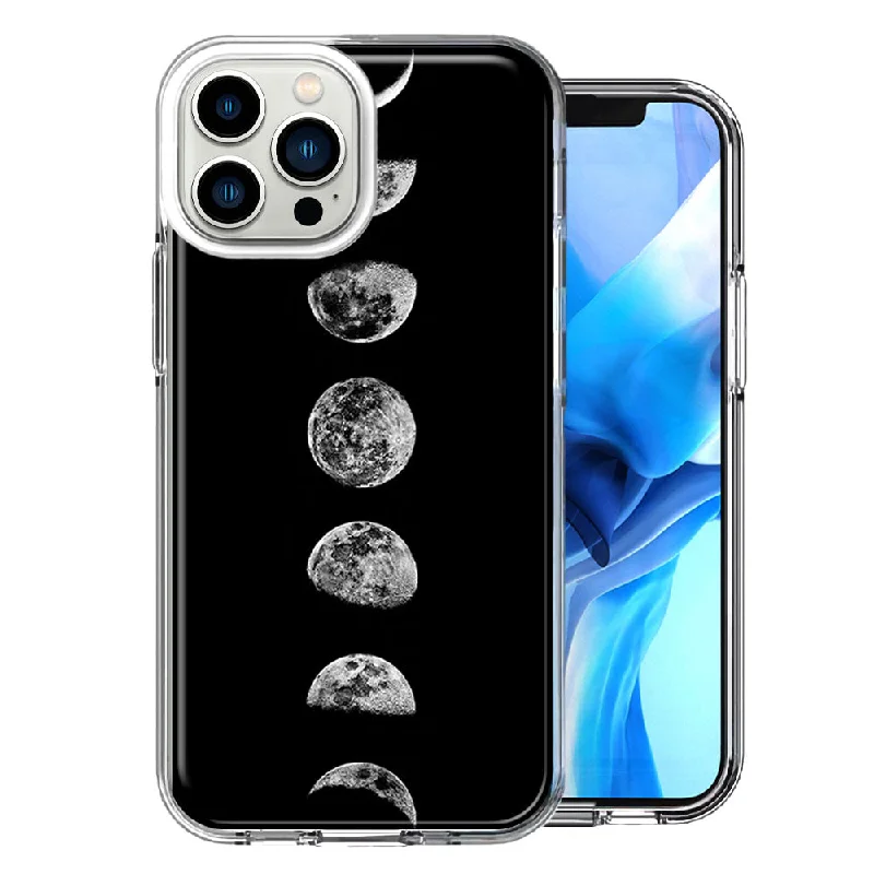 For Apple iPhone 15 Pro Moon Transitions Double Layer Phone Case Cover