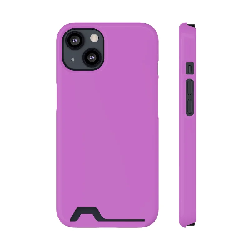 French Mauve iPhone Case (Card)