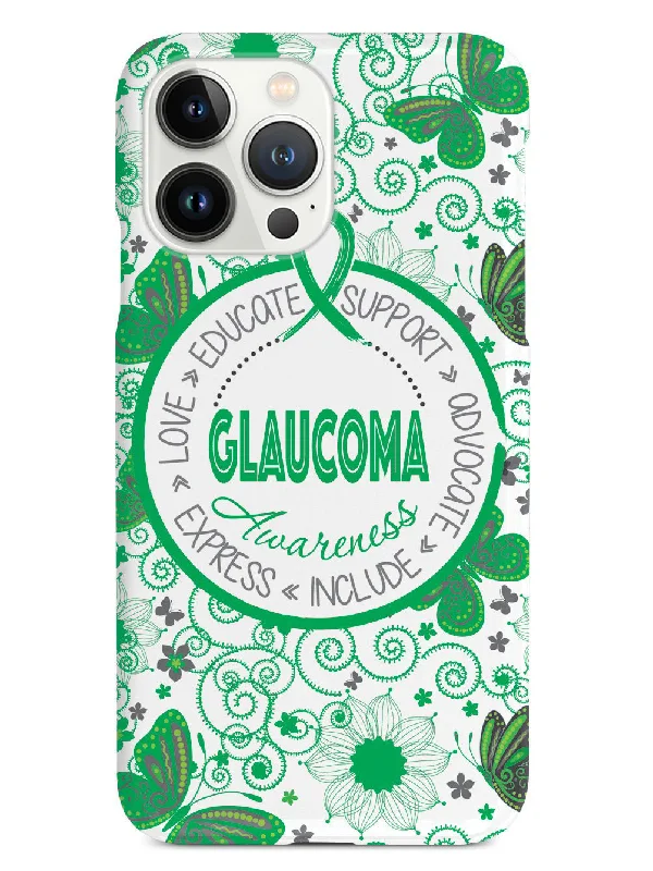 Glaucoma - Butterfly Pattern Case