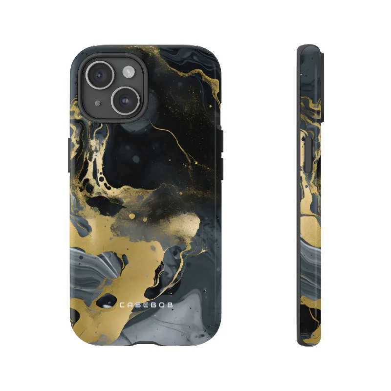 Gold Marble - Protective Phone Case