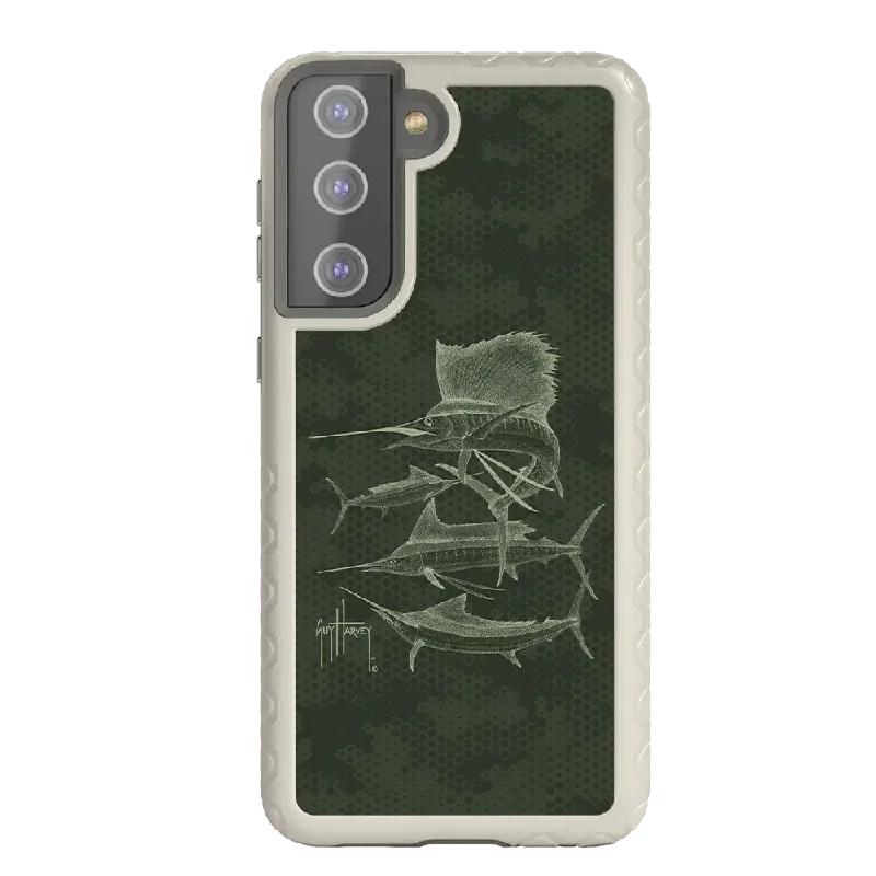 Guy Harvey Fortitude Series for Samsung Galaxy S21 Plus - Green Camo