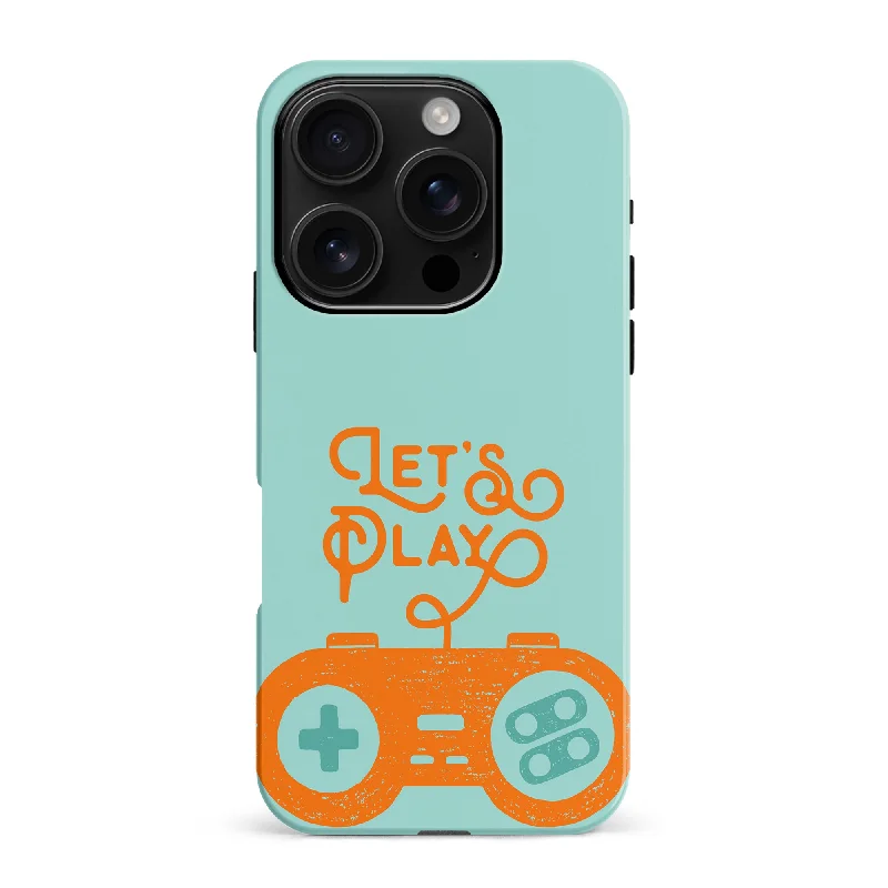 Let's Play Phone Case - Green