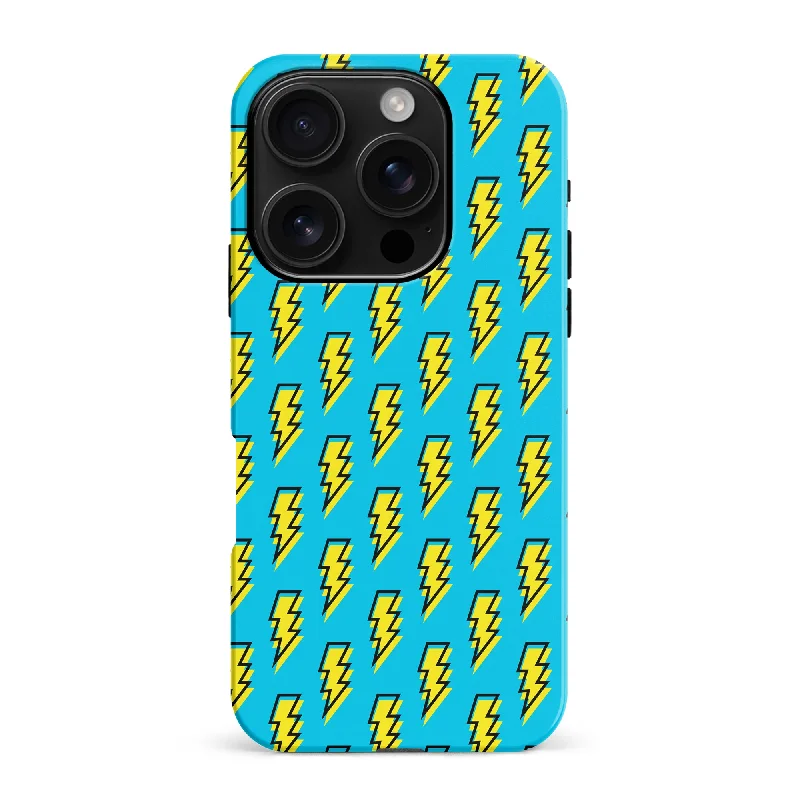 Lightning Phone Case - Blue