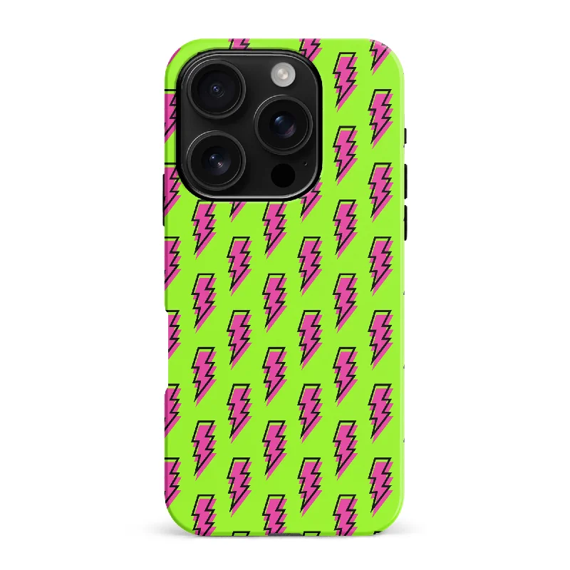 Lightning Phone Case - Green