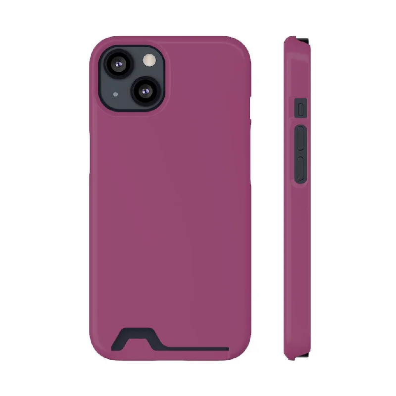 Magenta Haze iPhone Case (Card)