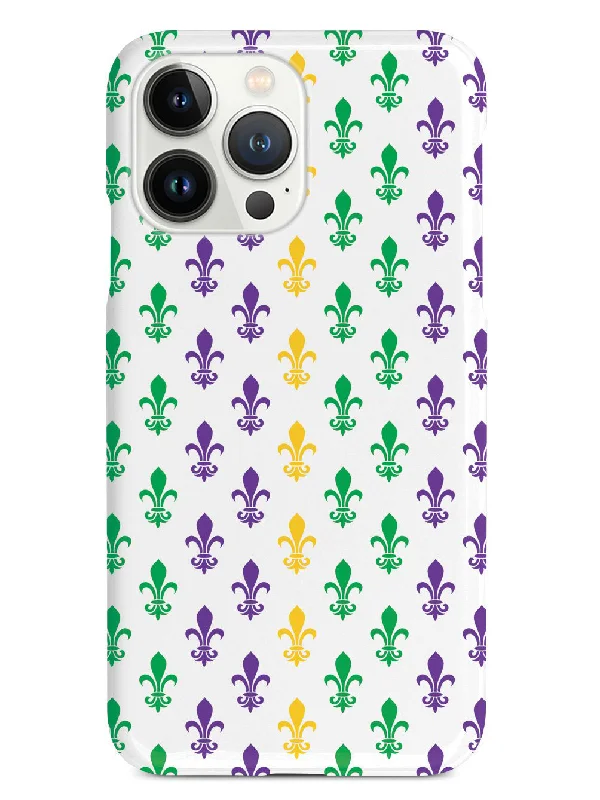 Mardi Gras Pattern - White Case