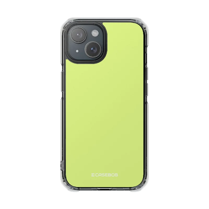 Mindaro Green - Clear Impact Case for iPhone