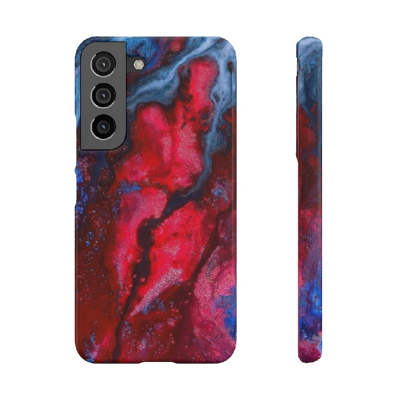 Neon Red Ink Art Android Case (Slim)