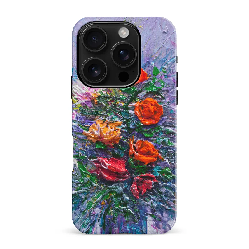 Rhapsody Painted Flowers Phone Case